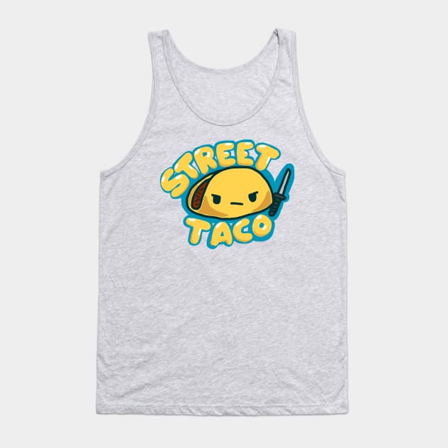 Street Taco Tank Top by klimon